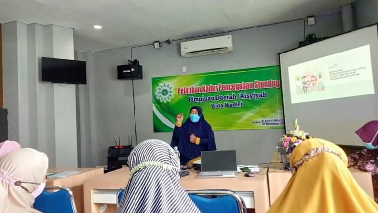 Penyelenggaraan pelatihan kader pencegah pencegahan stunting